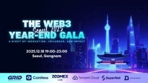 cbc Zoomex Lab Strategically Sponsors Web3 Year-End Gala Seoul 2025, Highlighting Real-World Web3 Adoption with Park Joo-Ho
